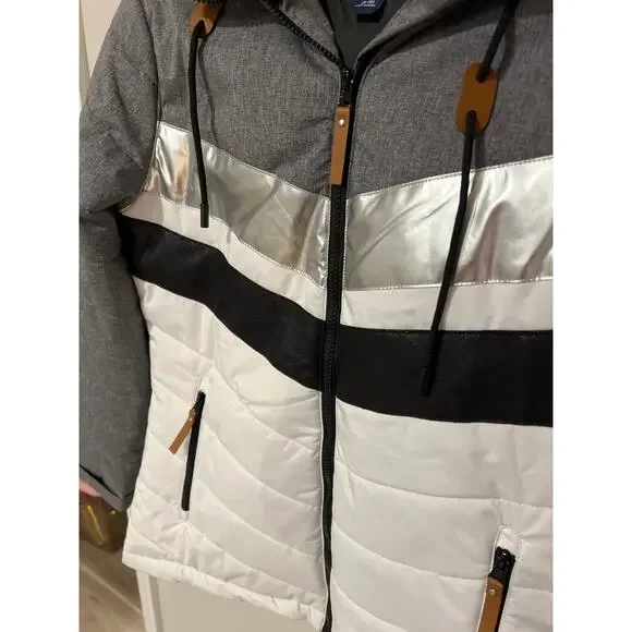 Tec-One, Explorer, Winter Coat, Faux Fur hood, Size M, 1158Hang - Picture 2 of 5